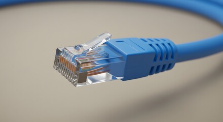 blue network cable
