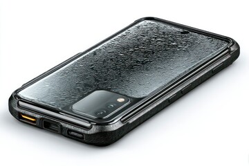 Waterproof Smartphone Case with Condensation Drops Protective Cover Modern Technology Durabl