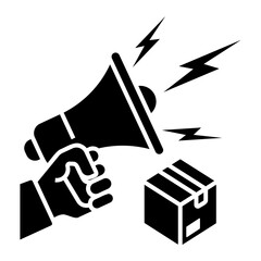 advertising Solid icon