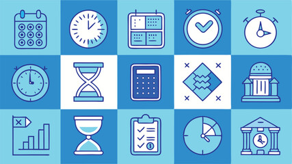 Mastering Time Management Icons for Productivity, Scheduling, and Efficiency