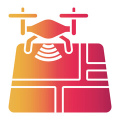 mapping Gradient icon