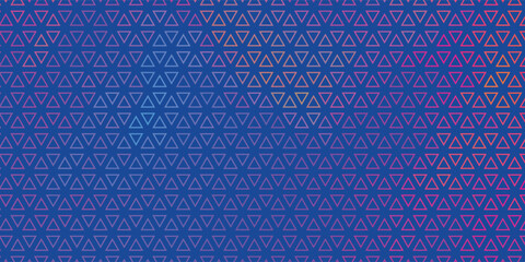 Triangles Halftone Pattern Vector Abstract Geometric Technology Background. Triangular Half Tone Texture. Minimal Style Dynamic Tech Wallpaper simple