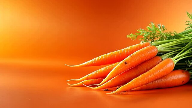 Vibrant Orange Carrots: A Fresh Harvest