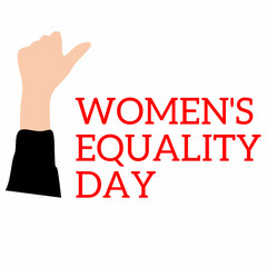 Women's Equality Day background