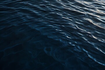 Dark blue water surface texture background