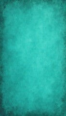 Obraz premium Distressed teal turquoise aquamarine grunge texture, faded retro vibe, old, backdrop, illustration