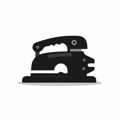 Silhouette of a sander Simple Fruit Illustration