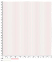 Pink and White Striped Fabric with Measuring Scale for Textile Design