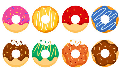 set of donuts