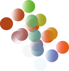 Vibrant Multicolor Abstract Icons – Playful Elements for Creative Projects