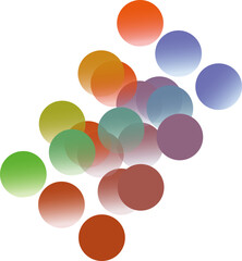 abstract background with circles