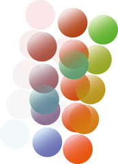Vibrant Multicolor Abstract Icons – Playful Elements for Creative Projects