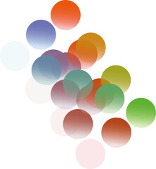 Vibrant Multicolor Abstract Icons – Playful Elements for Creative Projects