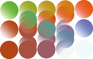 Vibrant Multicolor Abstract Icons – Playful Elements for Creative Projects
