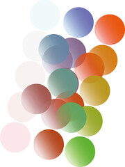 Vibrant Multicolor Abstract Icons – Playful Elements for Creative Projects