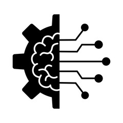 Intelligence Icon Glyph