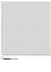 Close Up of Light Gray Woven Fabric Sample with Measurement Scale