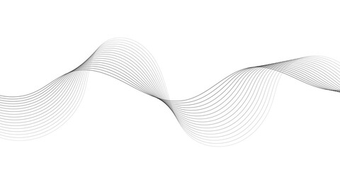 Abstract wavy lines pattern on a white background creating a flowing and  effect design white background.