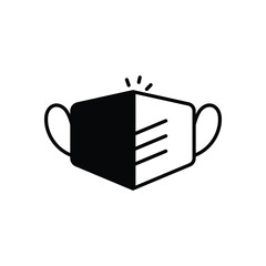 Surgical Mask vector icon