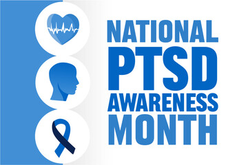 National PTSD Awareness Month for people with PTSD
