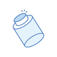 Pill Bottle vector icon