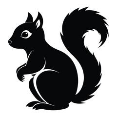 Squirrel Silhouette Vector