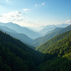 Obraz premium mountains in the mountains