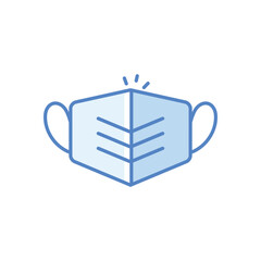 Surgical Mask vector icon