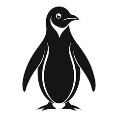 Penguin Silhouette Vector