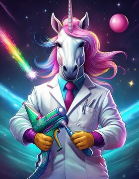 Unicorn Dentist from Space