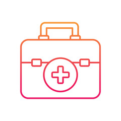 Obraz premium Doctor's Bag vector icon
