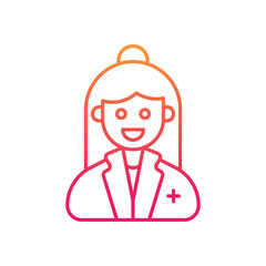 Doctor vector icon