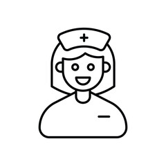 Nurse vector icon