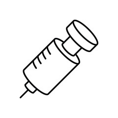 Syringe vector icon