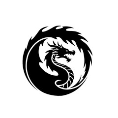 vector image of a dragon