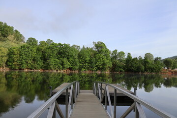 Lakefront View In the Morning