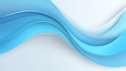 Obraz premium Abstract blue wave design background graphic