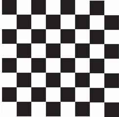 black and white chessboard
