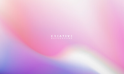 Abstract Dynamic Gradient Background. Soft Pink Fluid Color Gradient. Design Template For ads, Banner, Poster, Cover, Web, Brochure, Wallpaper, and flyer. Vector