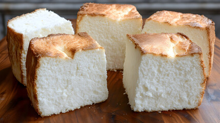 Light as air: A delectable display of homemade angel food cake delights