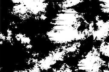 Grunge Splatter Texture with Distressed Ink Stains and Rough Abstract Background