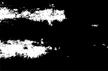 Grunge Striped Distressed Texture Black and White Abstract Background