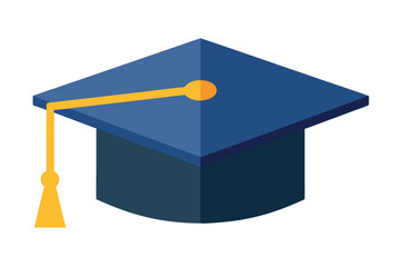    Graduation cap vector illustration.
