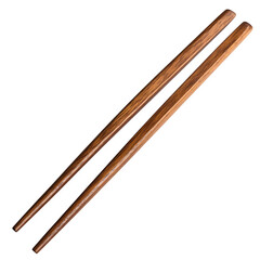 Wooden chopsticks, cut out