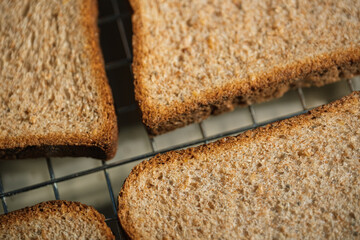 Freshly Baked Whole Wheat Bread