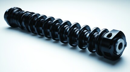 High-Precision Black Automotive Coil Spring Damper