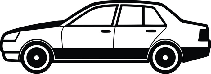 vector illustration of a car