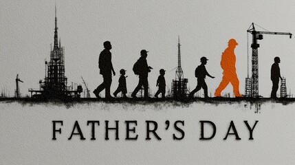 Celebrating Fathers Day with dedicated fathers working passionately in various fields and making a difference in their families' lives