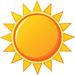 sun vector illustration