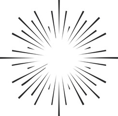 Obraz premium vector illustration of a explosion burst